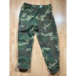 US Army Raven Industries Woodland Cold Weather Camo Trousers Size  • Size M •